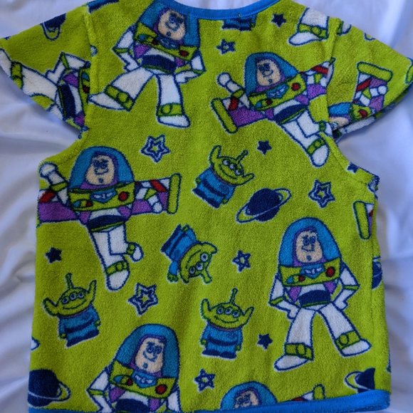 Japan Toy Story House Coat Hanten Buzz Lightyear 3 Years Old 3T Vest - Picture 6 of 7